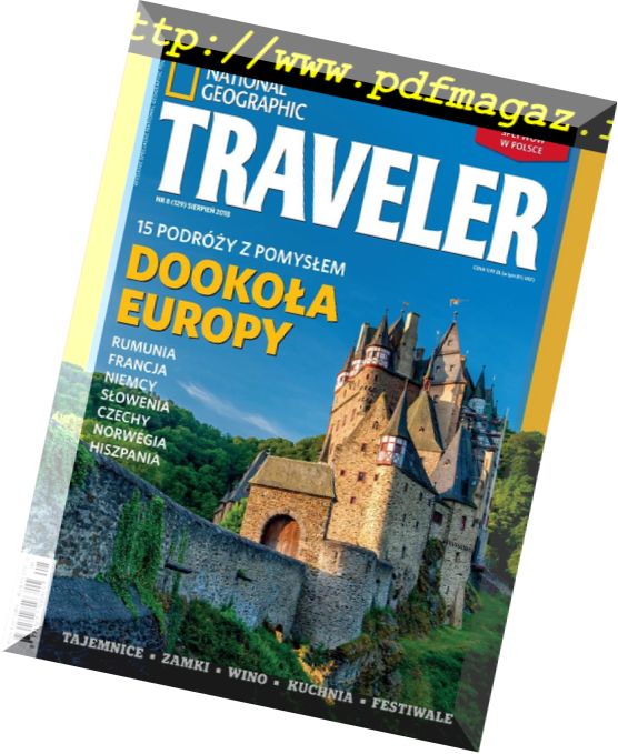 National Geographic Traveler Poland – Sierpien 2018