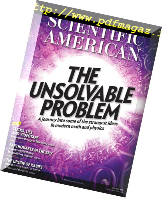 Scientific American – October 2018