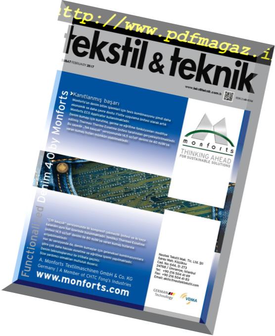 Tekstil Teknik – February 2017