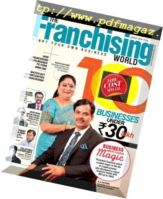 The Franchising World – August 2016