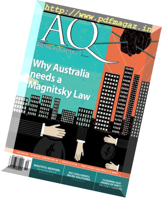 AQ Australian Quarterly – October 2018