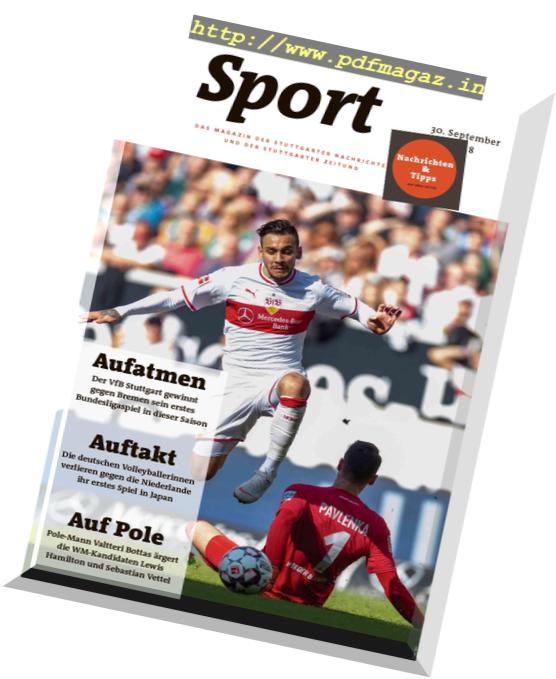Sport Magazin – 30 September 2018