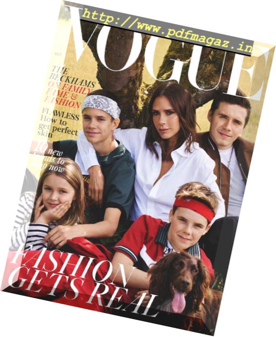 British Vogue – October 2018