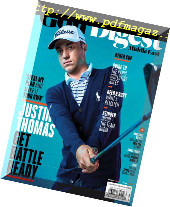 Golf Digest Middle East – August 2018