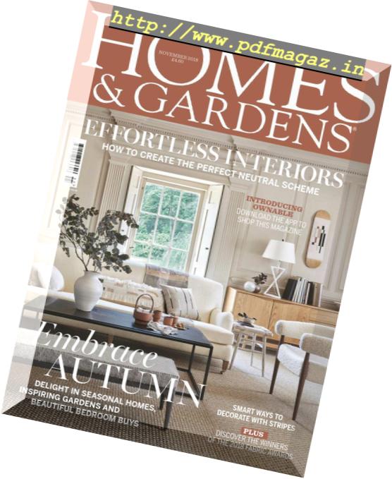 Homes & Gardens UK – November 2018