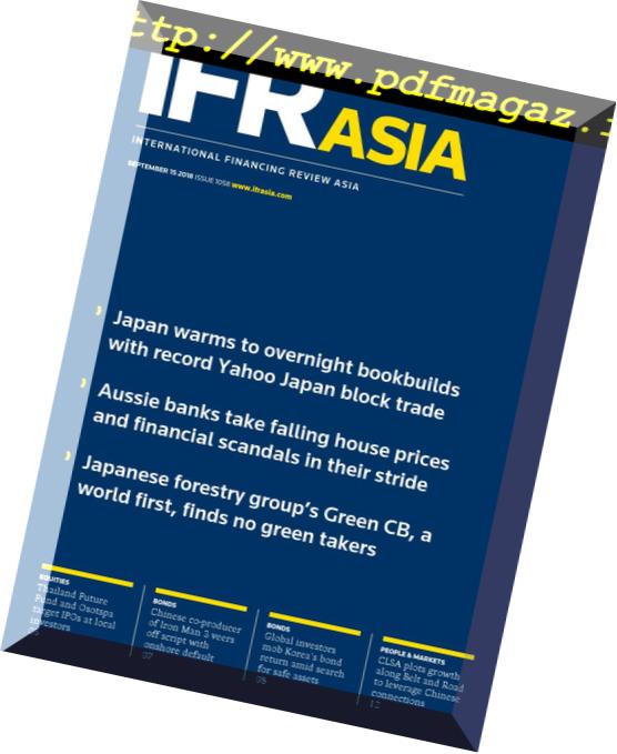 IFR Asia – September 15, 2018