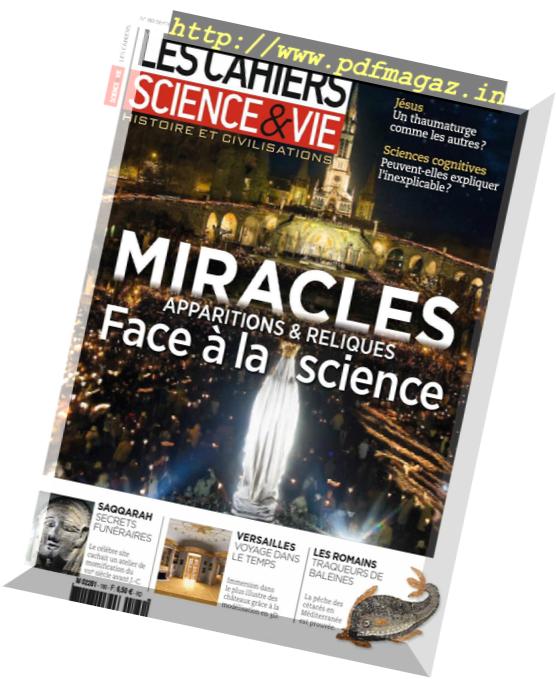 Les Cahiers de Science & Vie – septembre 2018