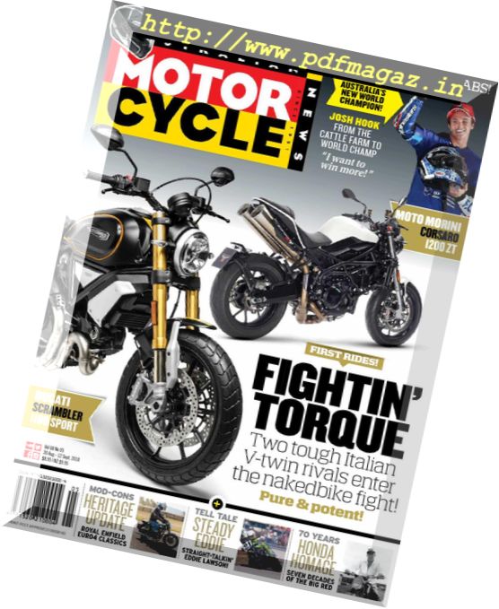Australian Motorcycle News – August 30, 2018