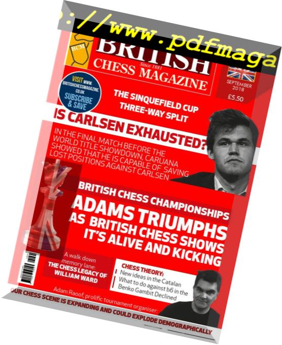 British Chess Magazine – September 2018