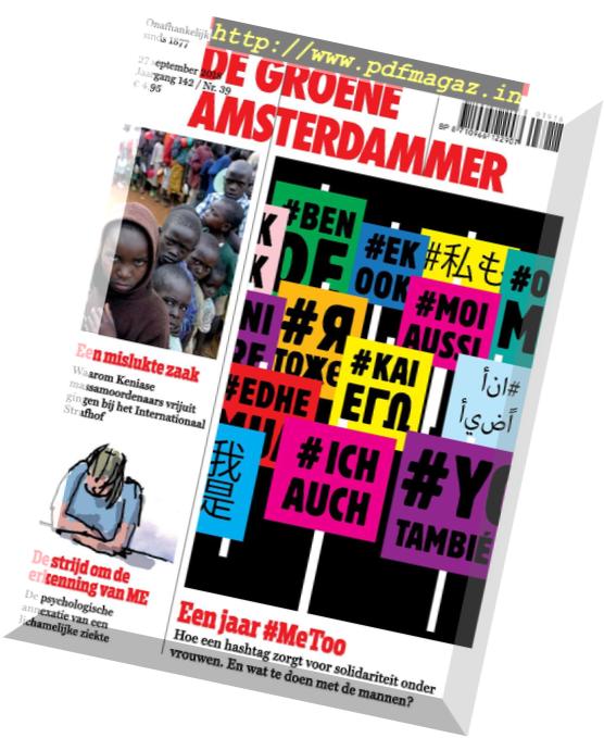 De Groene Amsterdammer – 28 september 2018