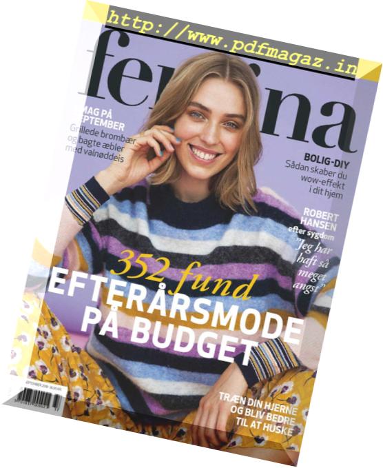 Femina Denmark – 13 September 2018