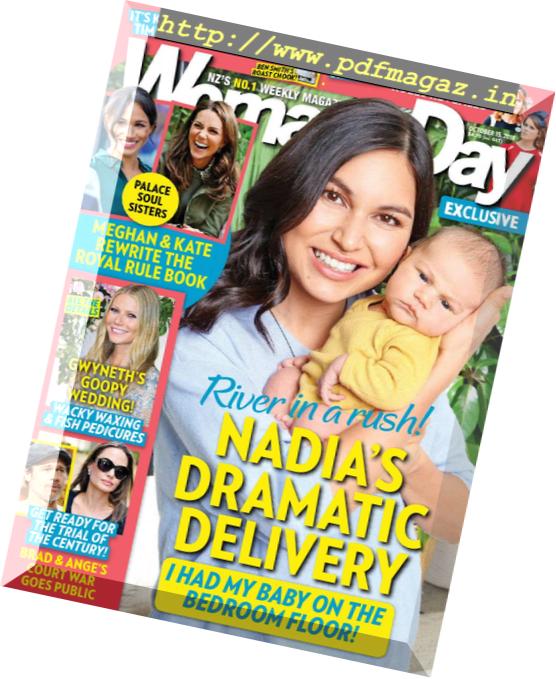 Woman’s Day New Zealand – October 15, 2018