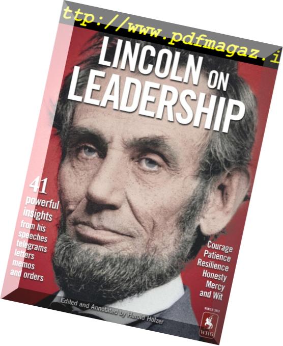 Lincoln on Leadership – October 2013