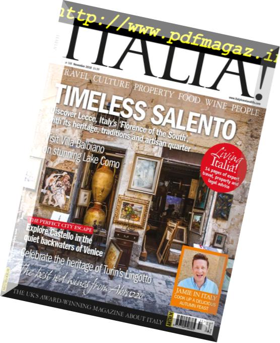 Italia! Magazine – November 2018