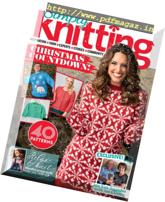 Simply Knitting – December 2018