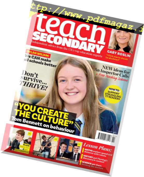 Teach Secondary – October 2018