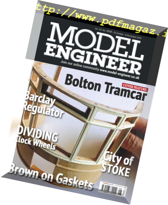 Model Engineer – 26 October 2018