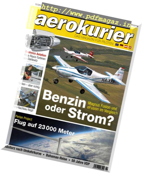 Aerokurier Germany – November 2018
