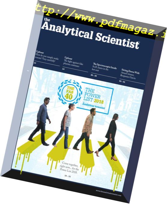 The Analytical Scientist – October 2018