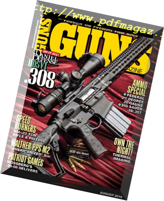 Guns Magazine – August 2016