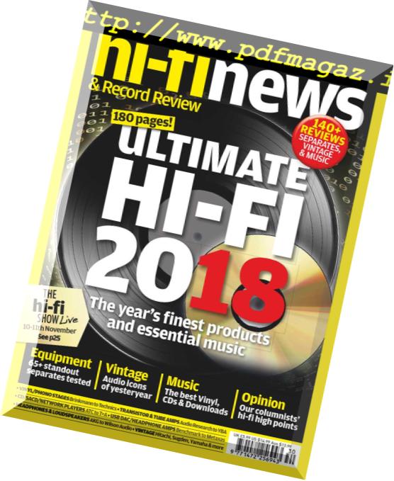 Hi-Fi News – Yearbook 2018