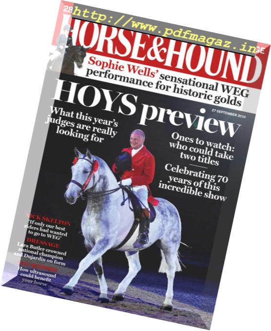 Horse & Hound – 27 September 2018