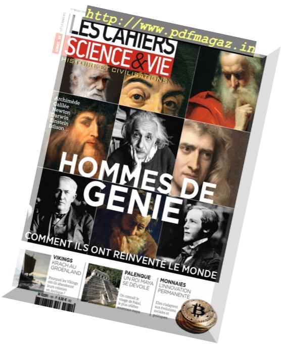 Les Cahiers de Science & Vie – octobre 2018