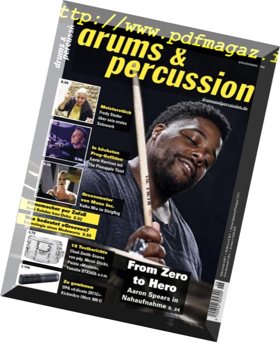 Drums & Percussion – November-Dezember 2018