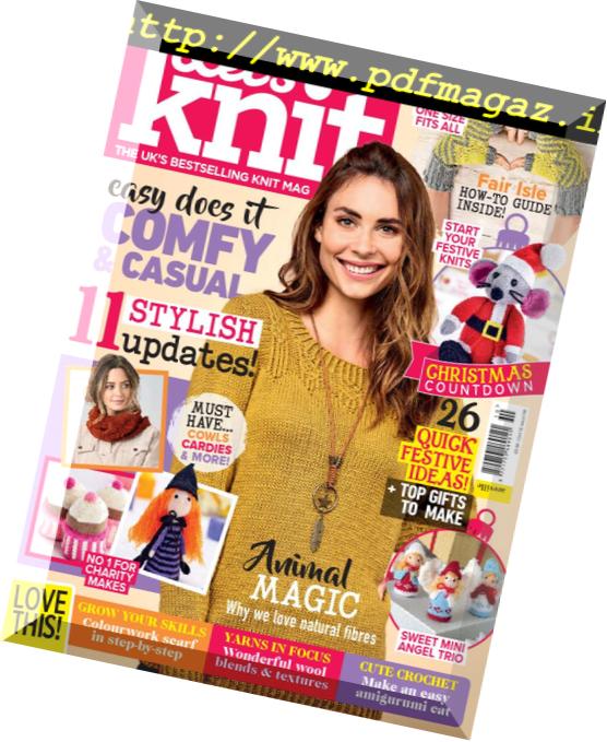 Let’s Knit – September 2018
