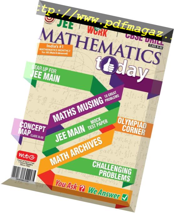 Mathematics Today – October 2018