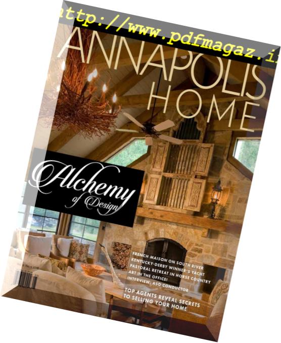 Annapolis Home – September-October 2018