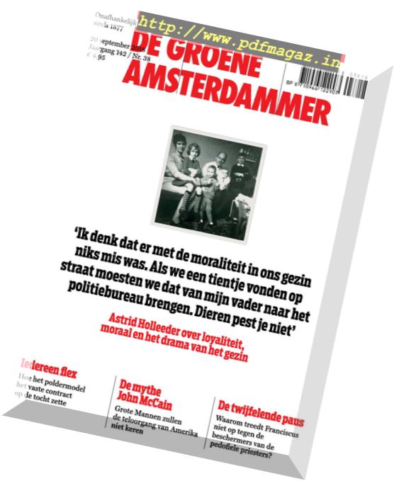 De Groene Amsterdammer – 21 september 2018