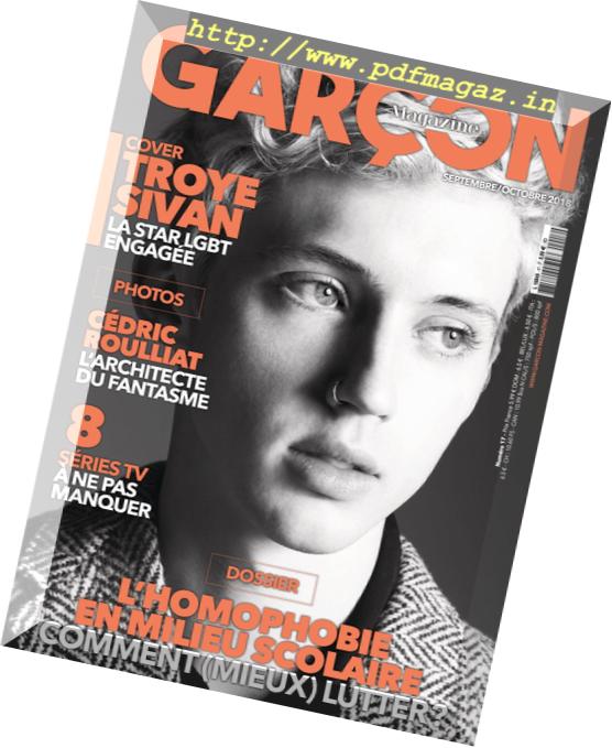 Garcon Magazine – Septembre-Octobre 2018