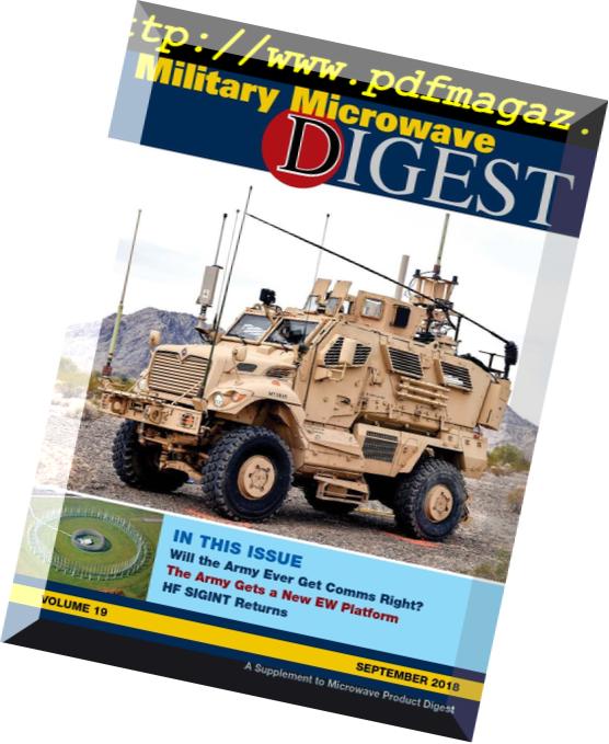 Military Microwave Digest – September 2018