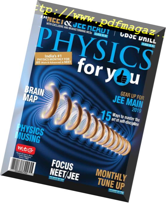Physics For You – October 2018