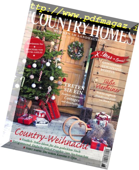 Country Homes Germany – Oktober 2018
