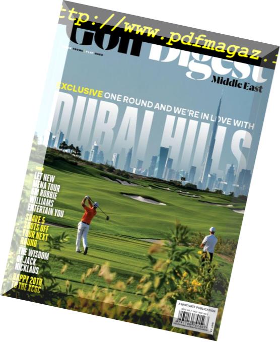 Golf Digest Middle East – October 2018