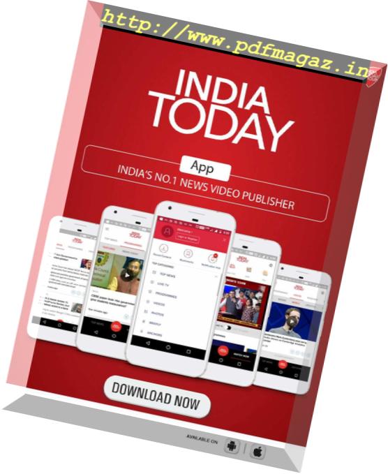 India Today – October 01, 2018