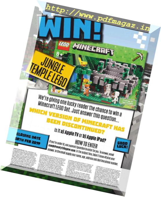 Minecraft World Magazine – January 2019