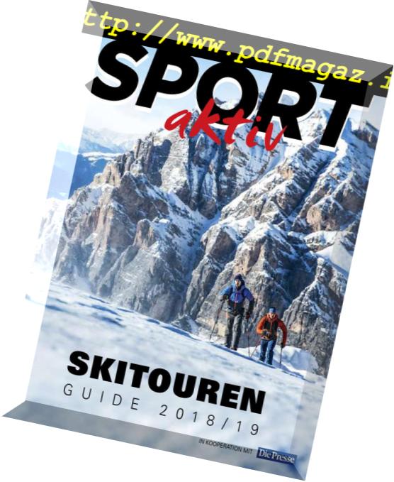 Sport Aktiv – Skitouren Guide 2018-2019