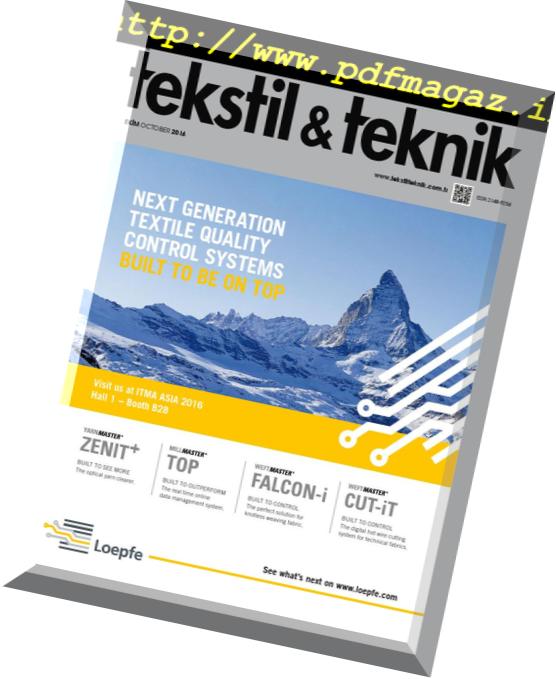 Tekstil Teknik – October 2016