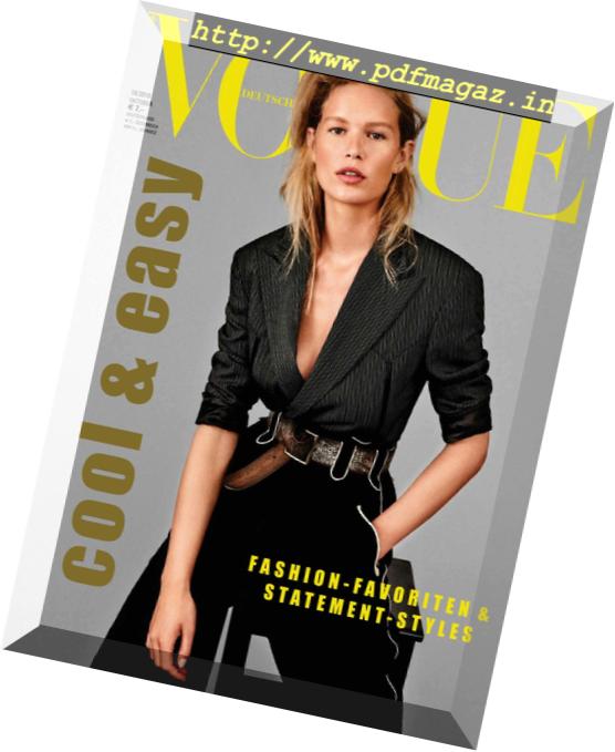 Vogue Germany – Oktober 2018