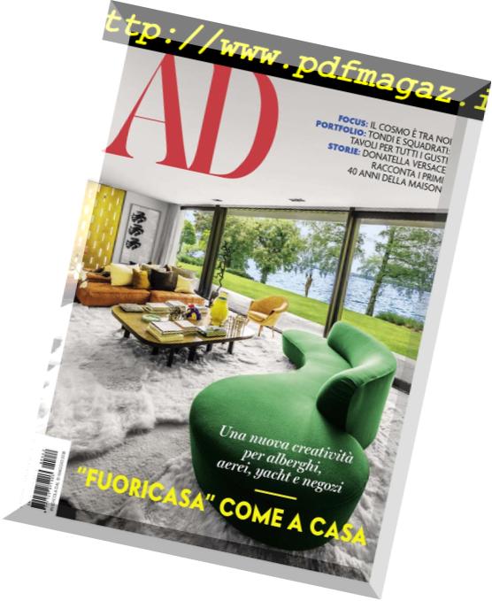 AD Architectural Digest Italia – Maggio 2018