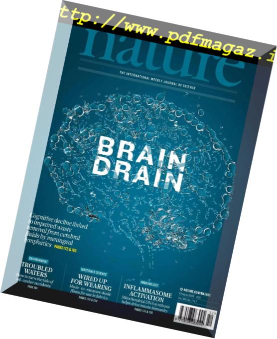 Nature magazine – 9 August 2018