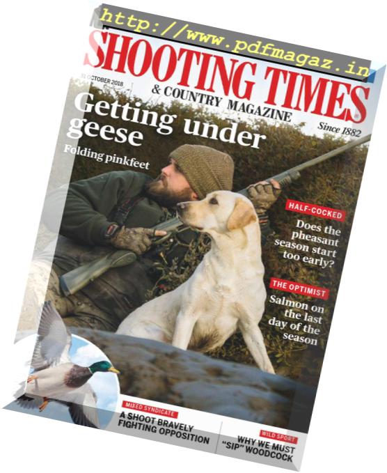 Shooting Times & Country – 31 October 2018