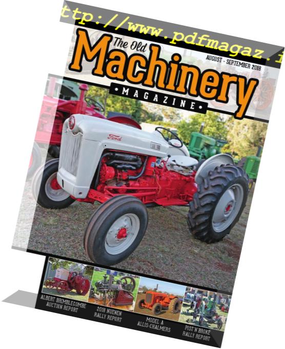 The Old Machinery Magazine – October 2018