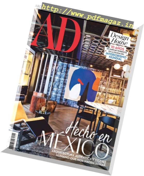 Architectural Digest Mexico – noviembre 2018