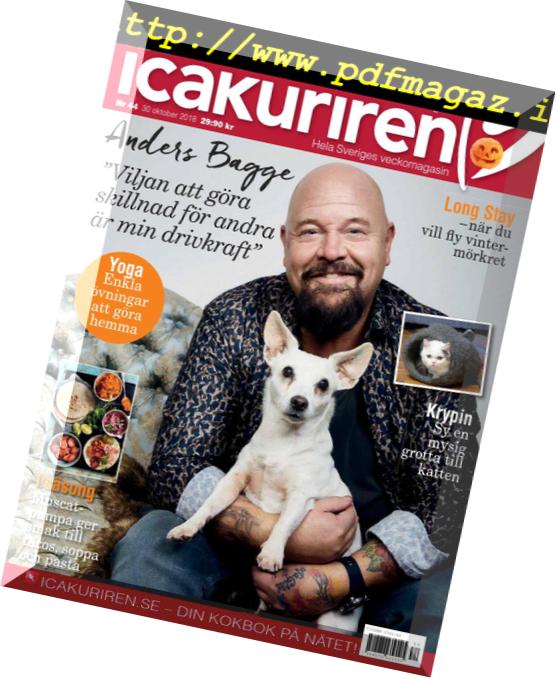 Icakuriren – 30 oktober 2018