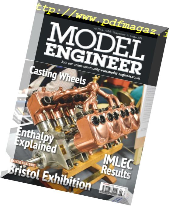 Model Engineer – 28 September 2018