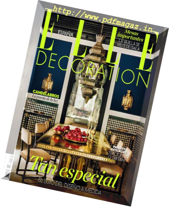 Elle Decoration Espana – diciembre 2018